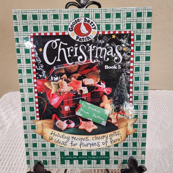 Gooseberry Patch Book 5 Christmas Crafts Baking Decor Ideas Craft Gift Bake - Picture 9 of 9